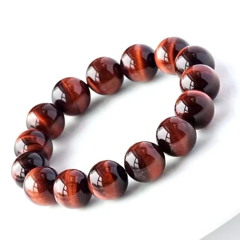 Vòng tay phong thủy Mắt hổ nâu đỏ VIP tài lộc may mắn - Phong Thuỷ Phúc An